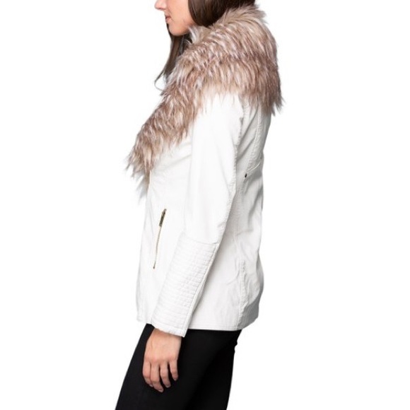 NWT PETA Approved VEGAN Faux Leather Jacket, Sz. M - Picture 3 of 6